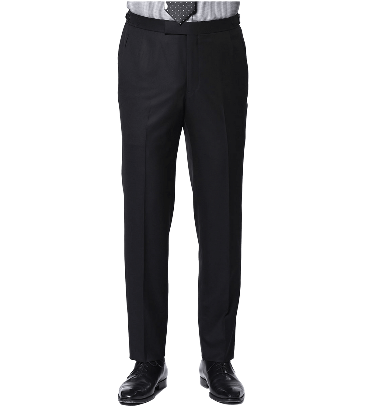 Black Twill Signature Bespoke Trouser - custom suits nyc bespoke tailor midtown, noho
