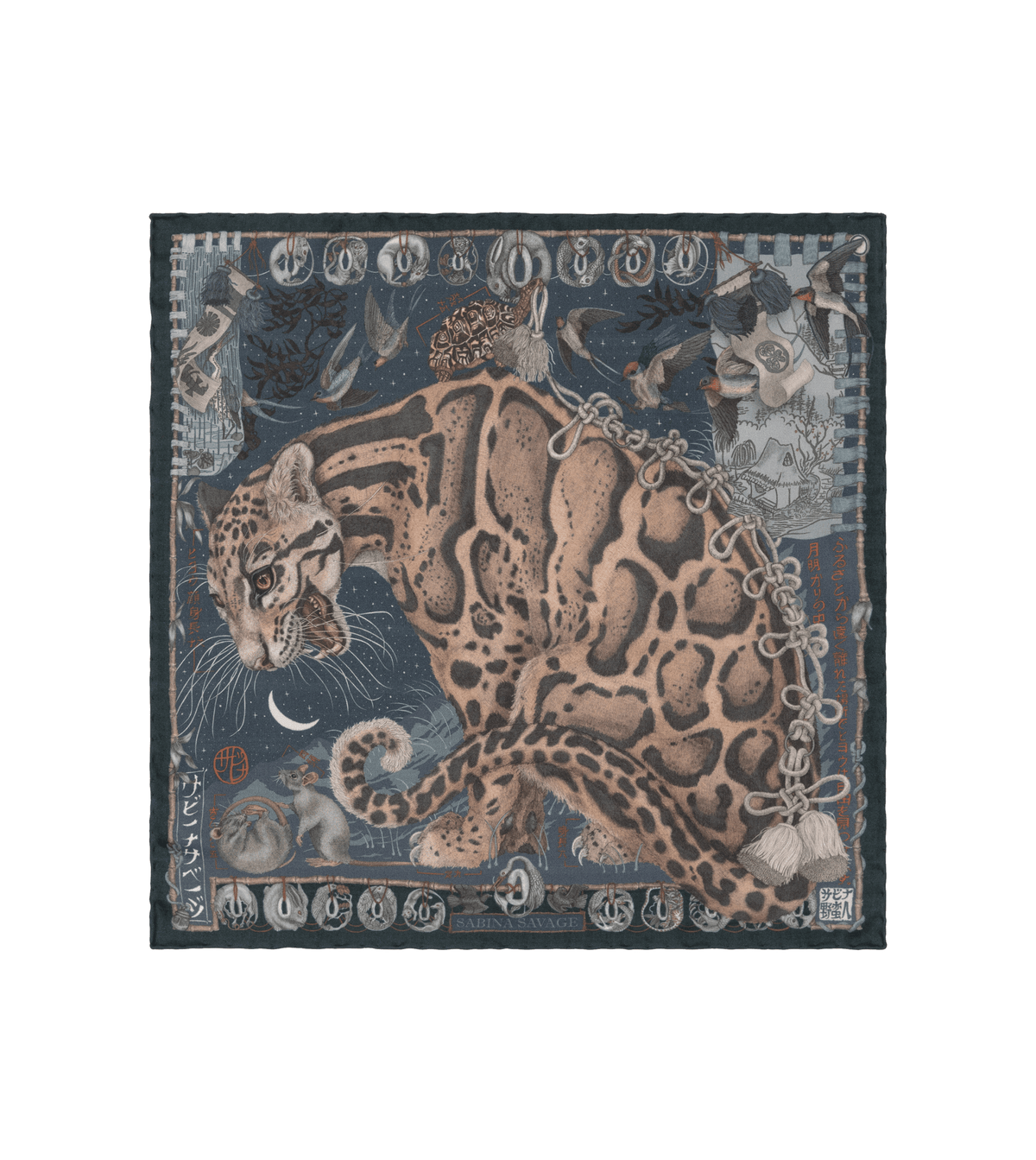 (product) The Lunar Leopard Winter/ Flint - custom suits nyc bespoke tailor midtown, noho