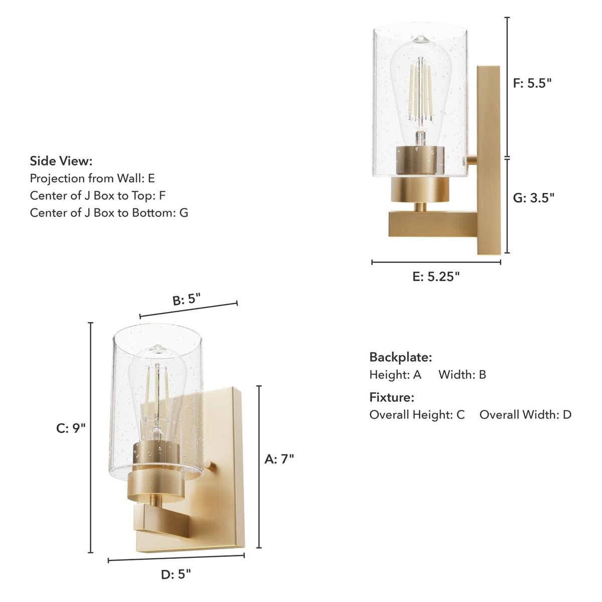 Hartland 1 Light Sconce