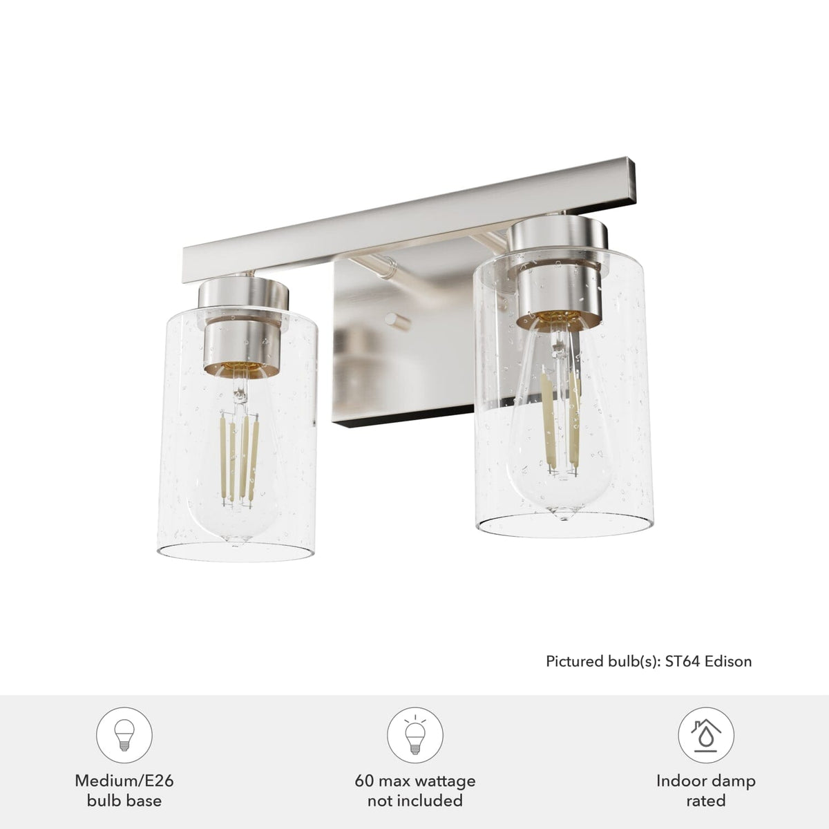 Hartland 2 Light Vanity