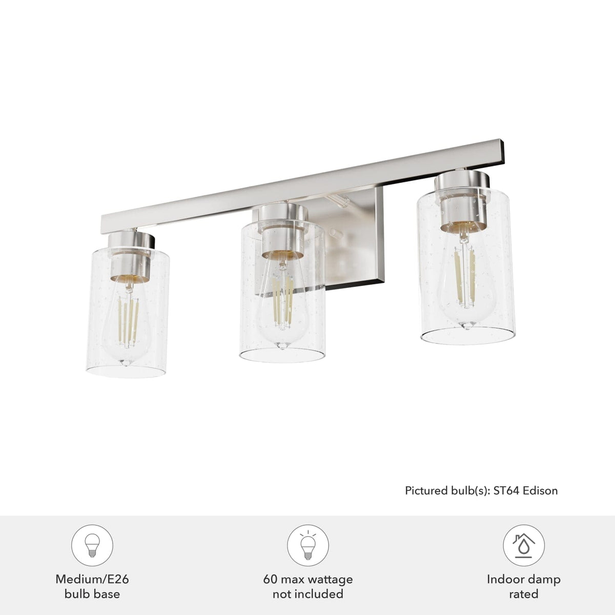 Hartland 3 Light Vanity