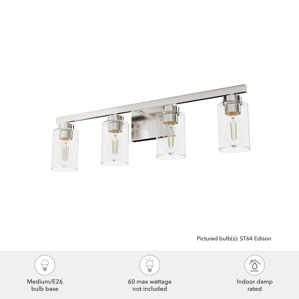 Hartland 4 Light Vanity