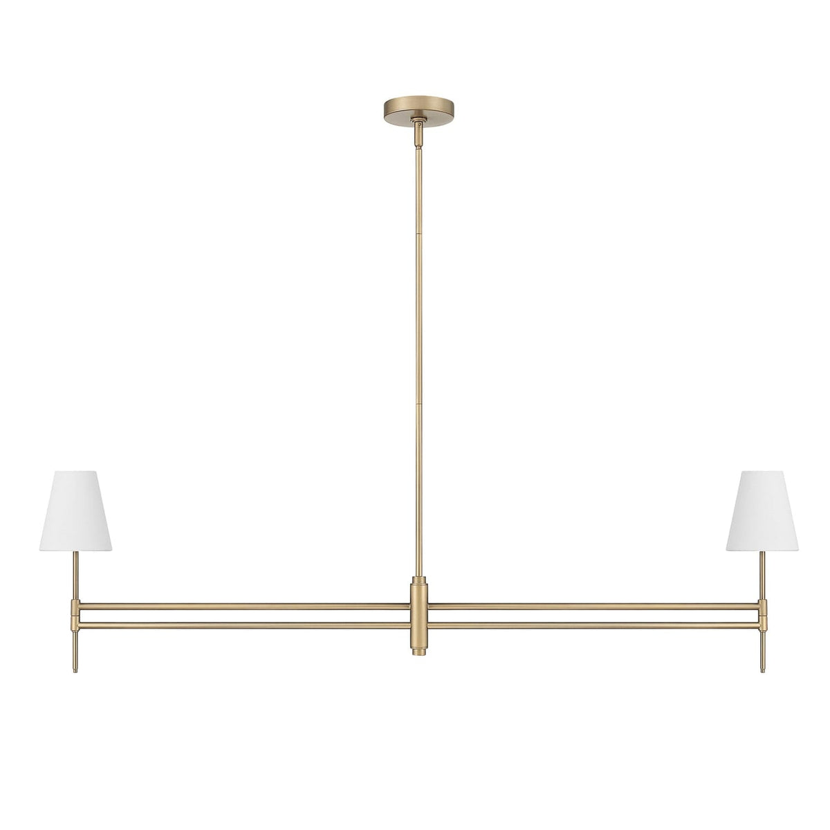 Camelia Stem Jasmine Roth 2 Light Linear Chandelier