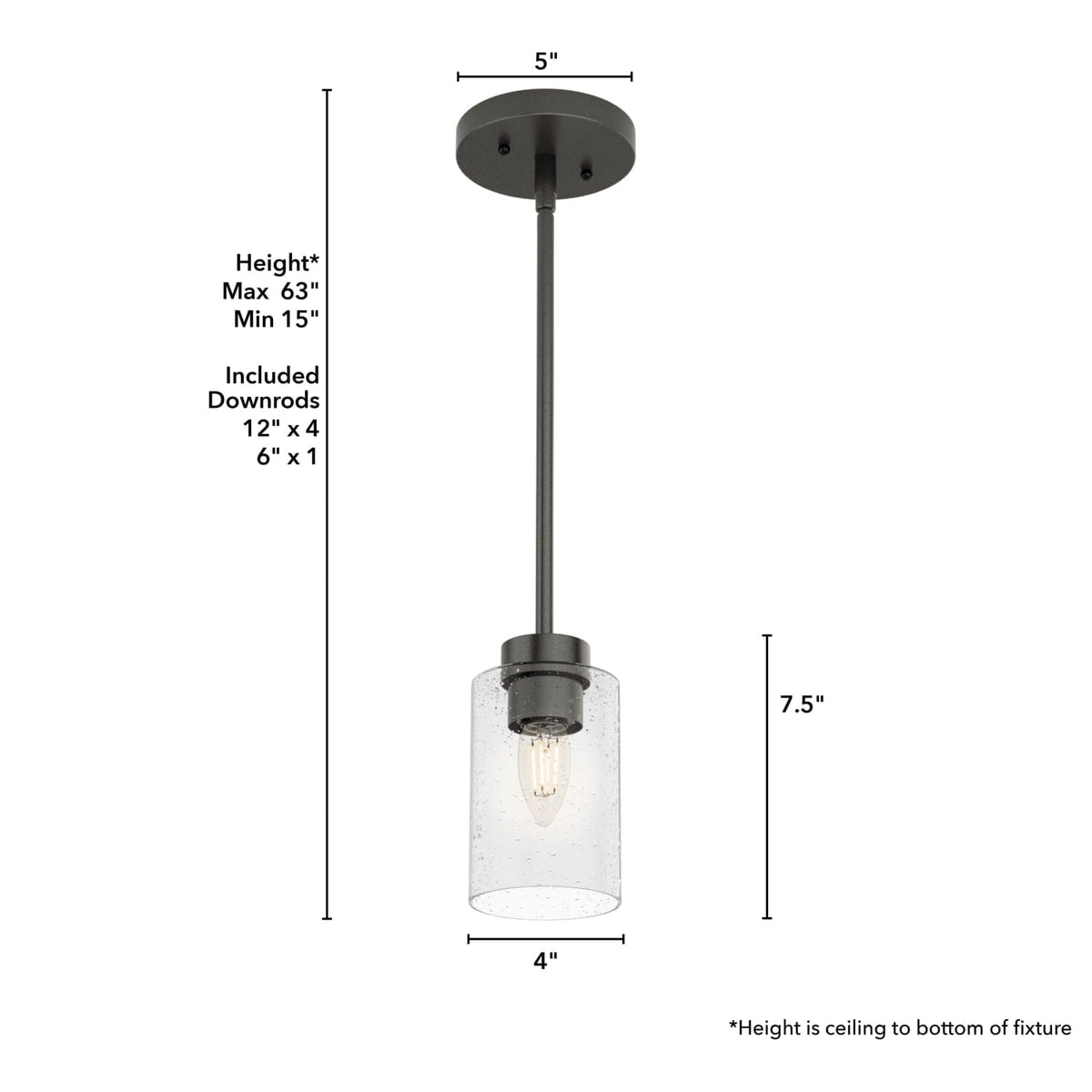 Hartland 1 Light Mini Pendant