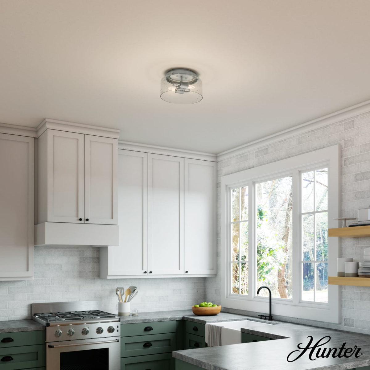 Hartland 2 Light Flush Mount