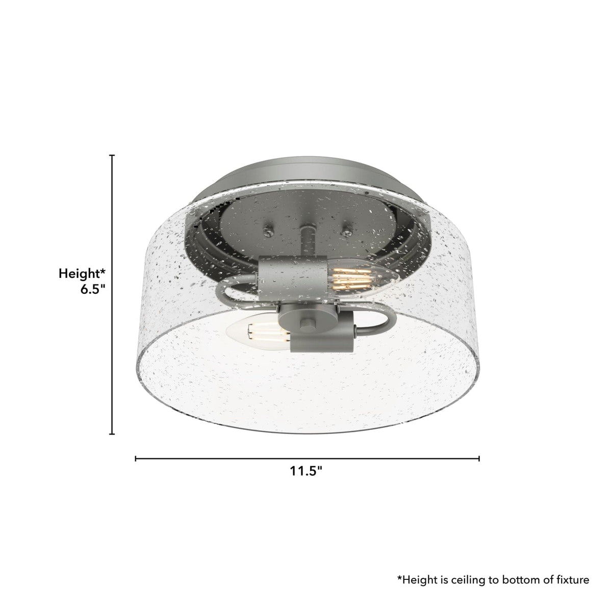 Hartland 2 Light Flush Mount