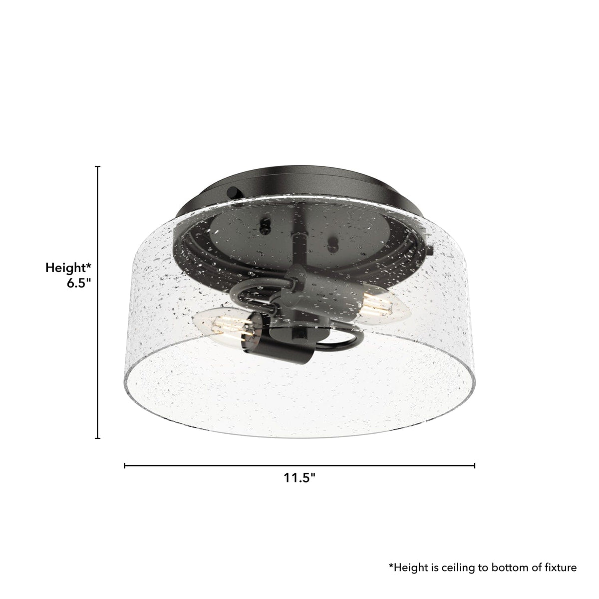 Hartland 2 Light Flush Mount