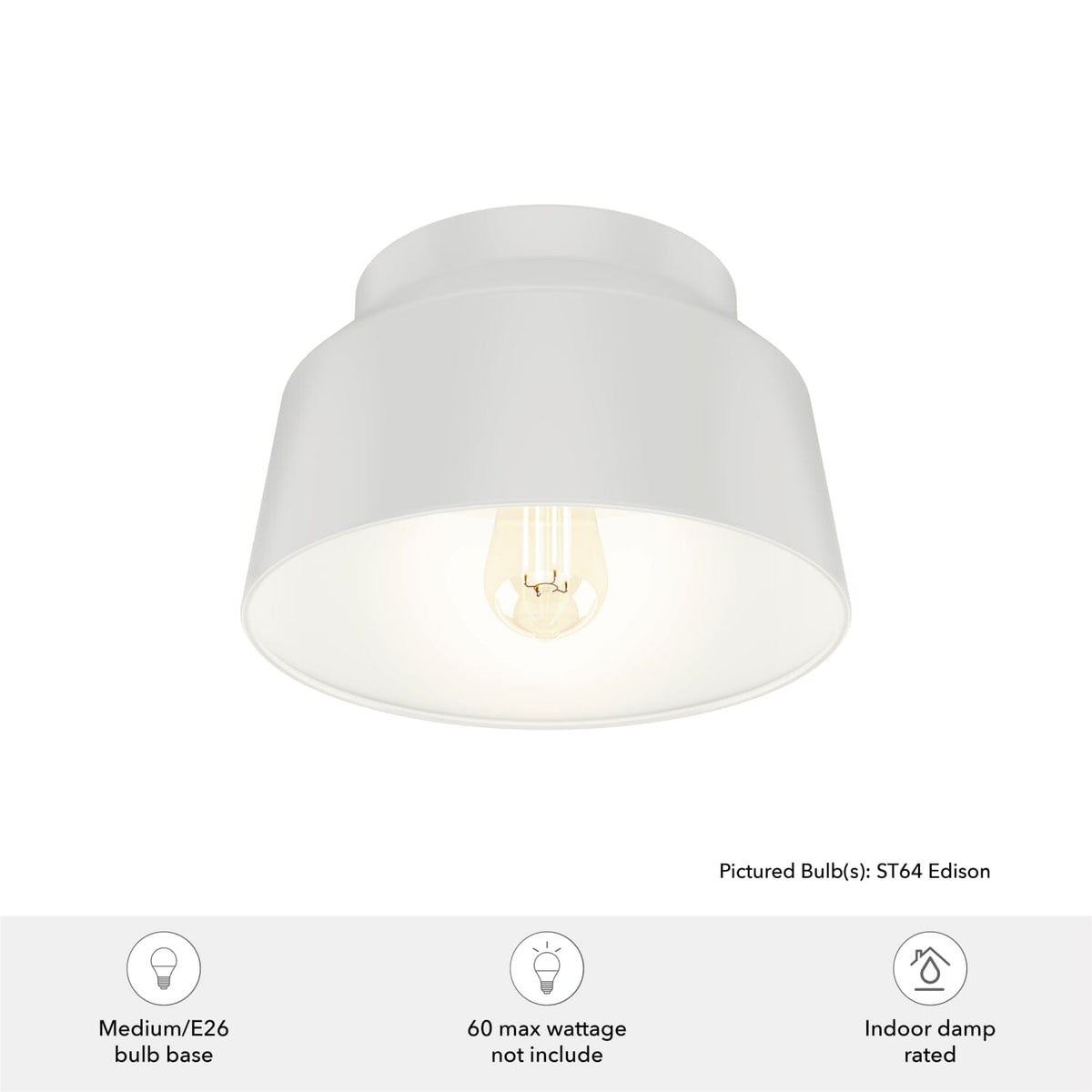 Cranbrook 1 Light Flush Mount