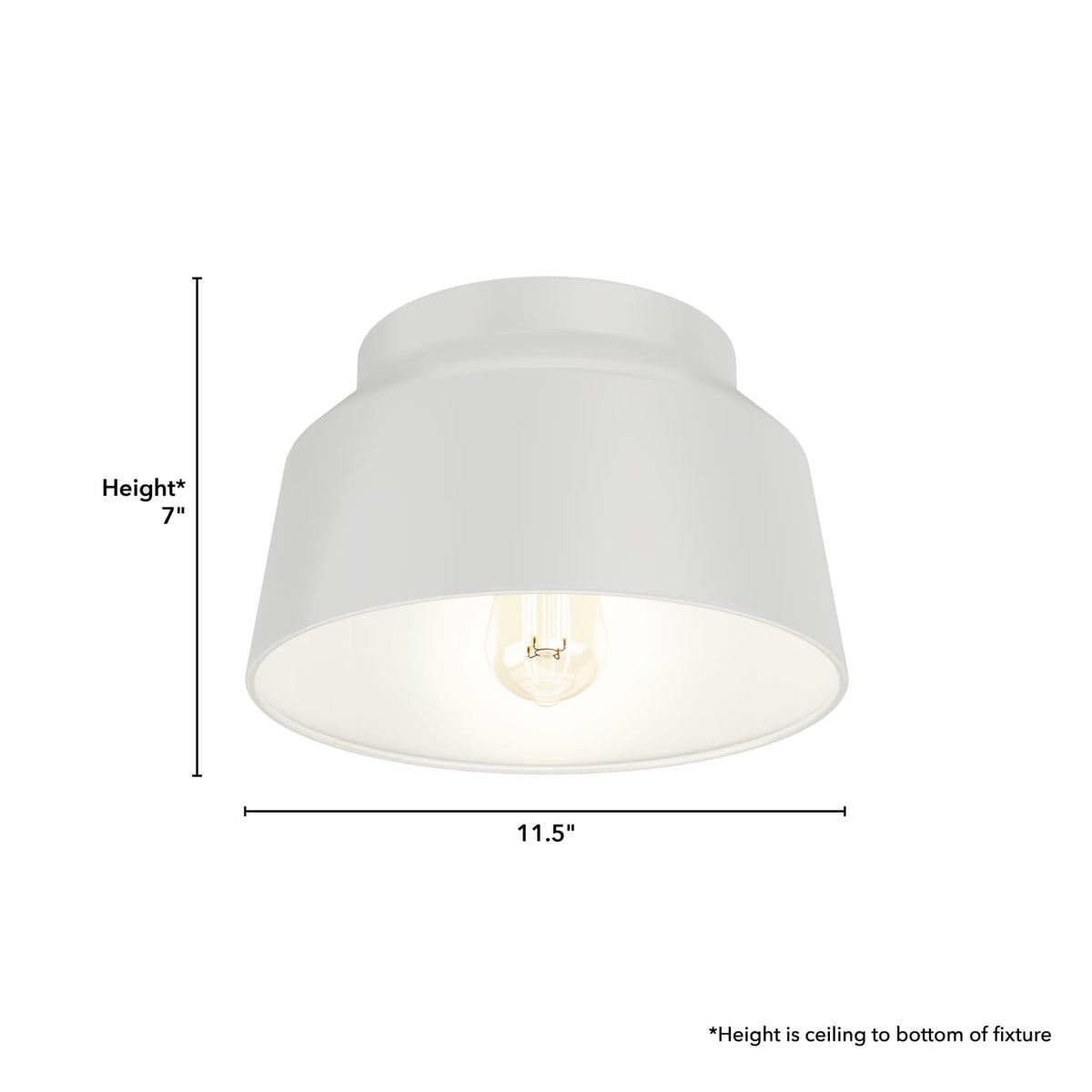 Cranbrook 1 Light Flush Mount