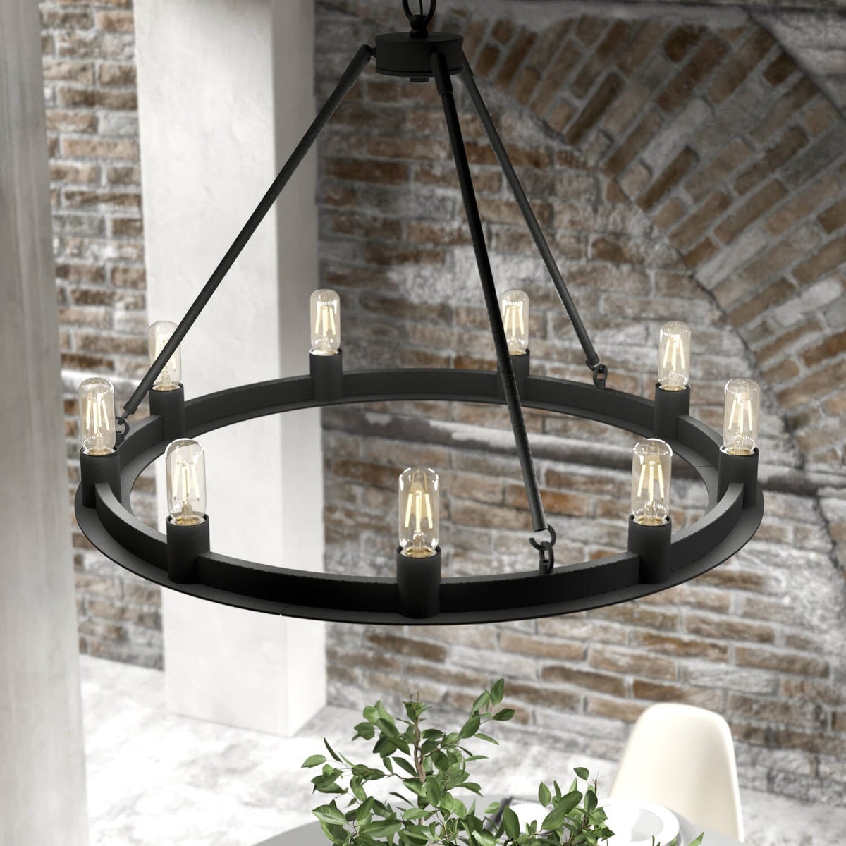 Saddlewood 9 Light Chandelier