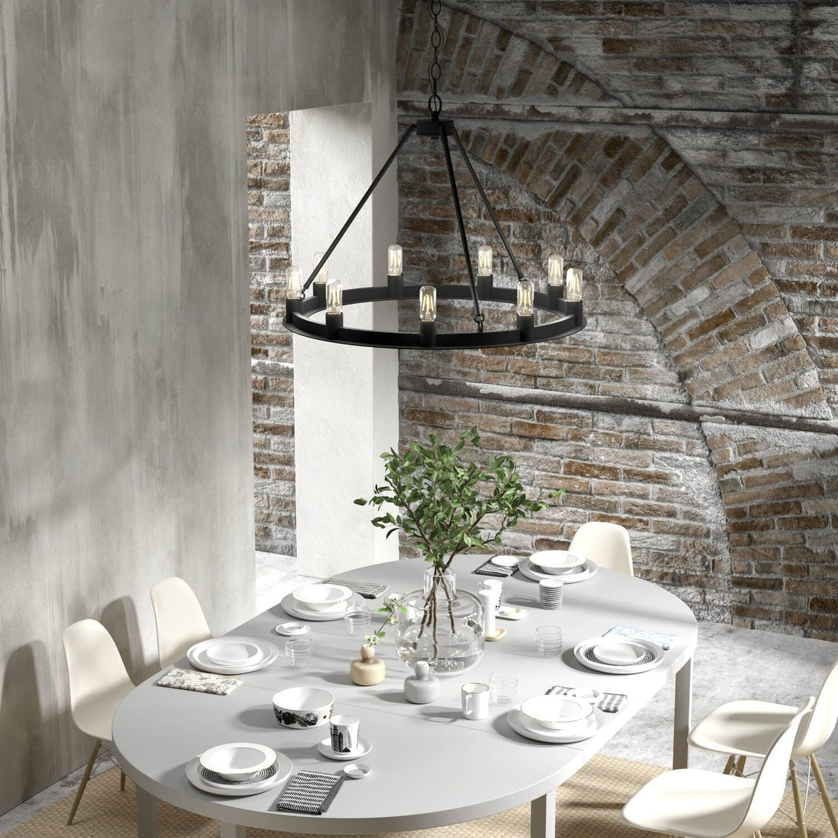 Saddlewood 9 Light Chandelier