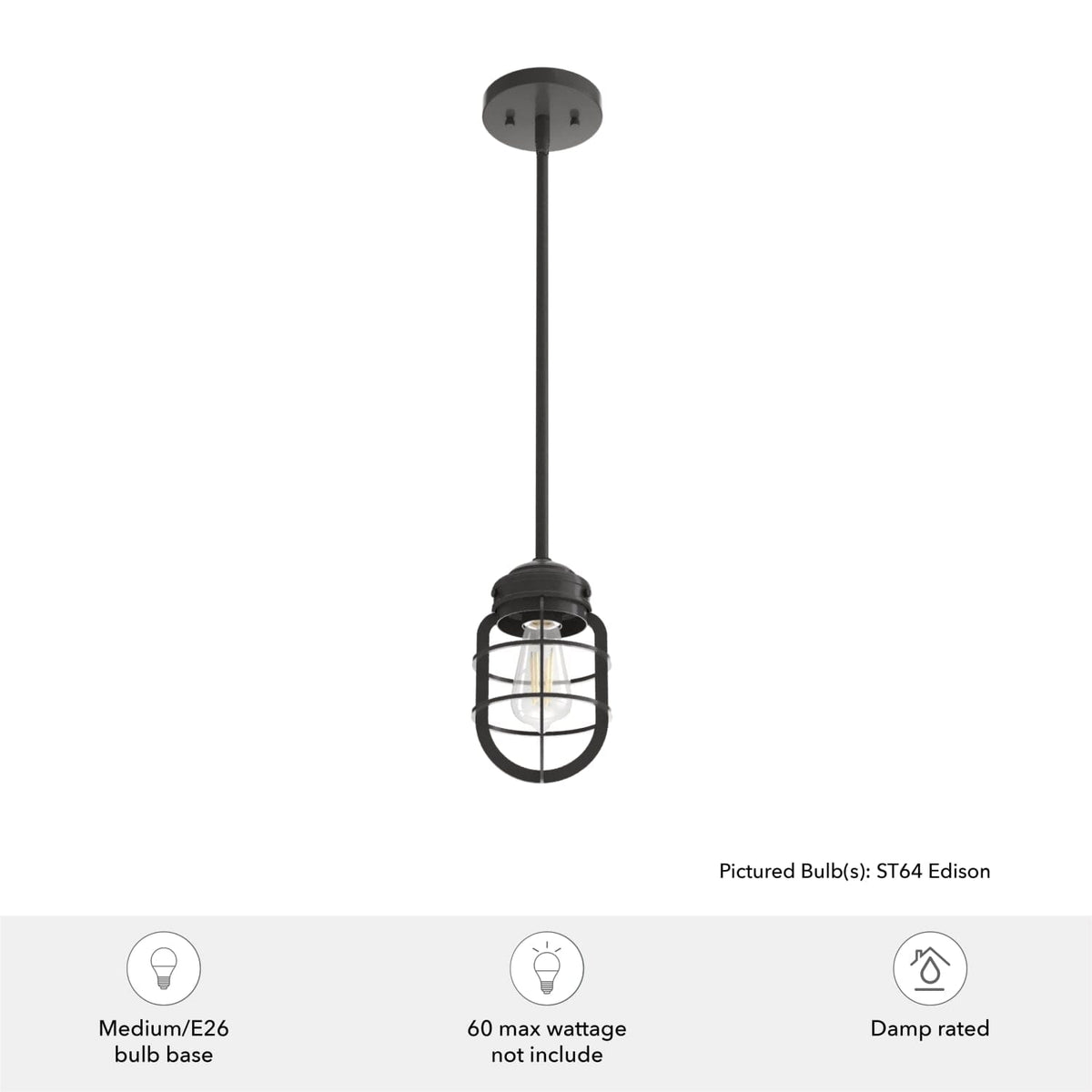 Starklake 1 Light Mini Pendant