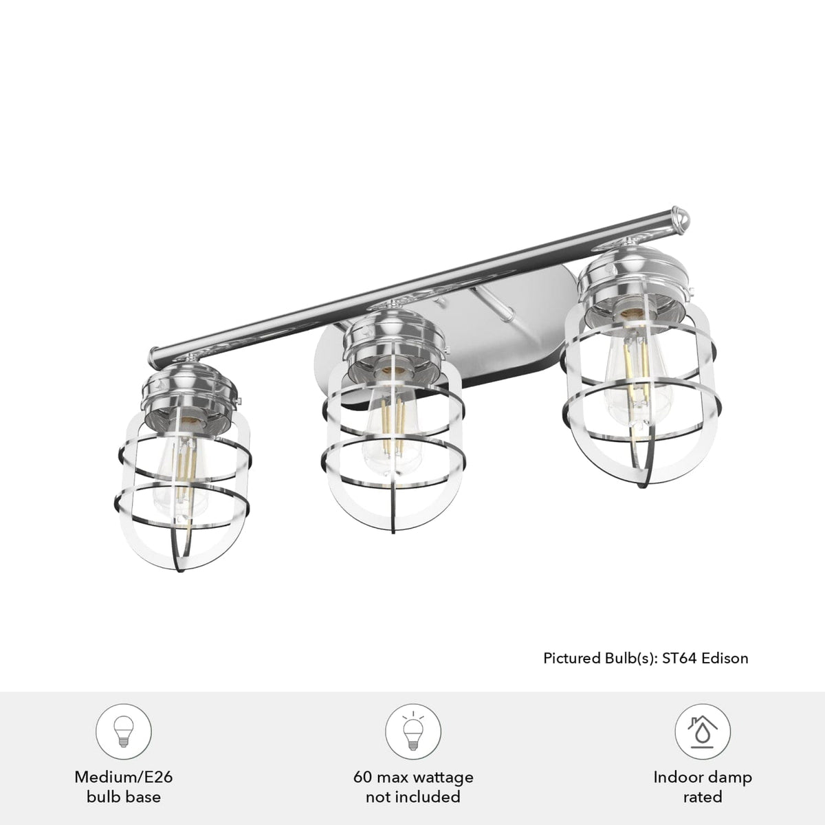 Starklake 3 Light Vanity
