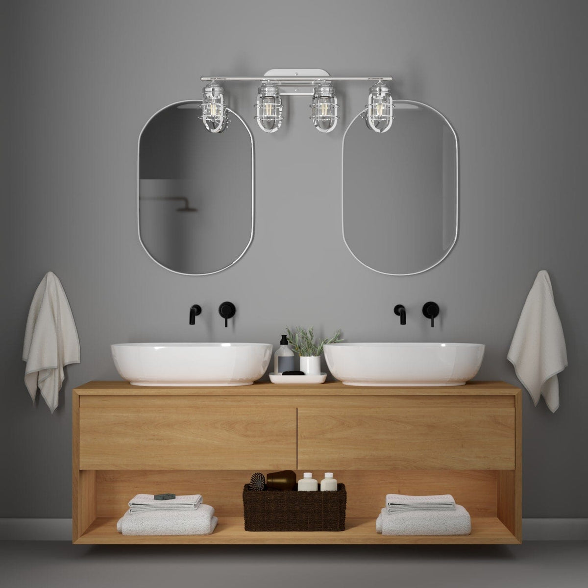Starklake 4 Light Vanity