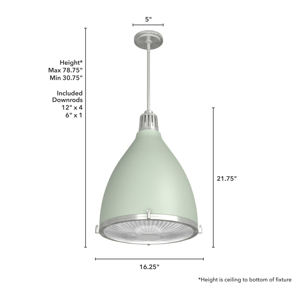 Bluff View 3 Light Pendant 16 inch