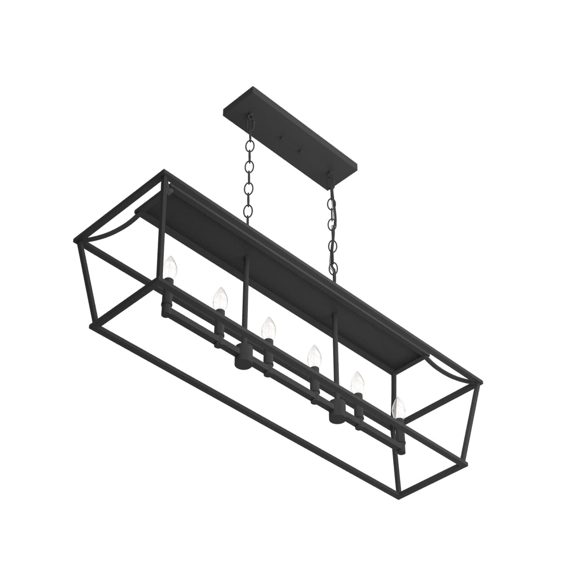 Laurel Ridge 6 Light Linear Chandelier