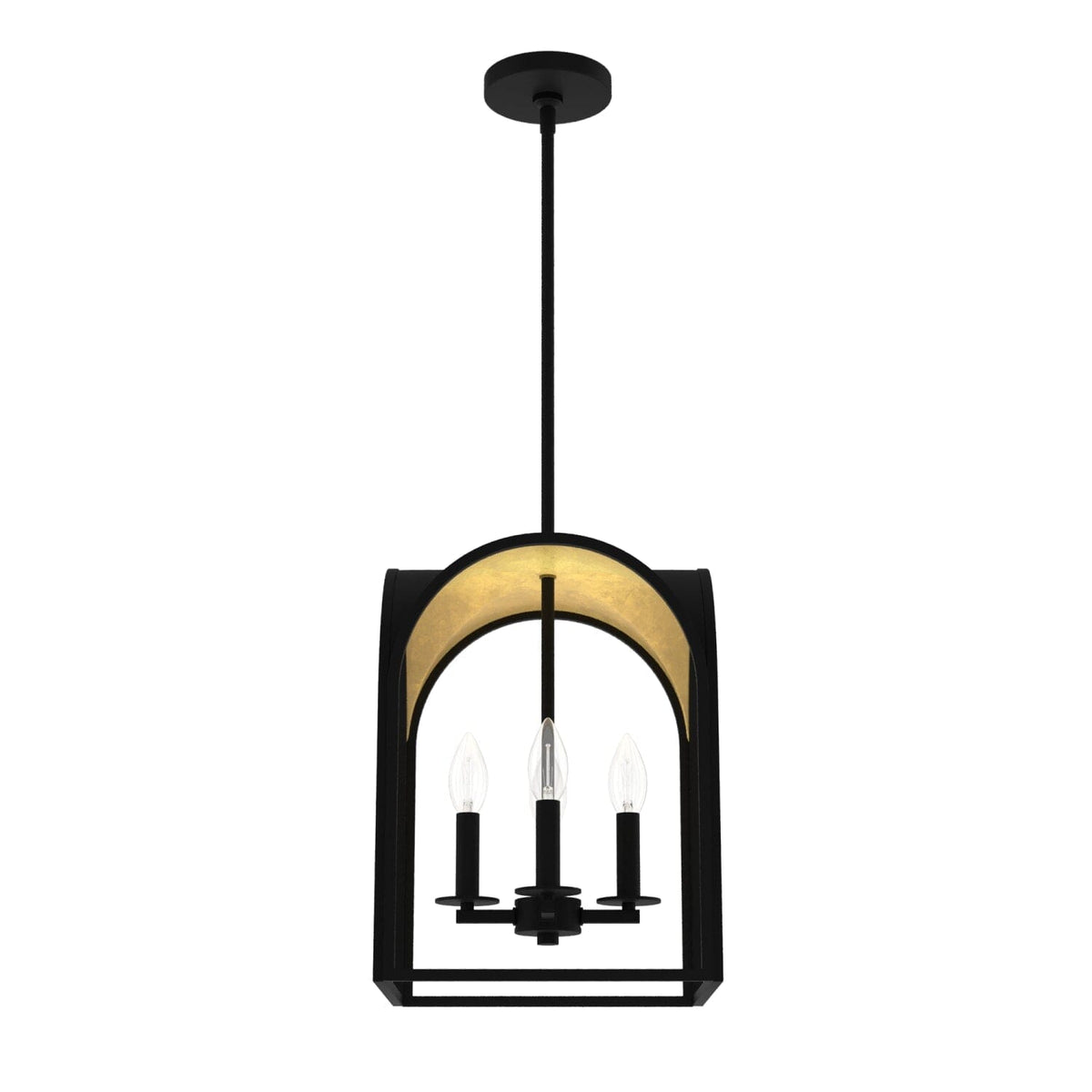 Dukestown 4 Light Lantern Pendant 12 inch