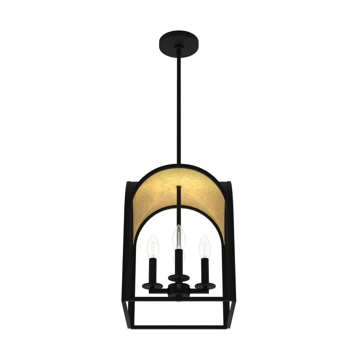 Dukestown 4 Light Lantern Pendant 12 inch