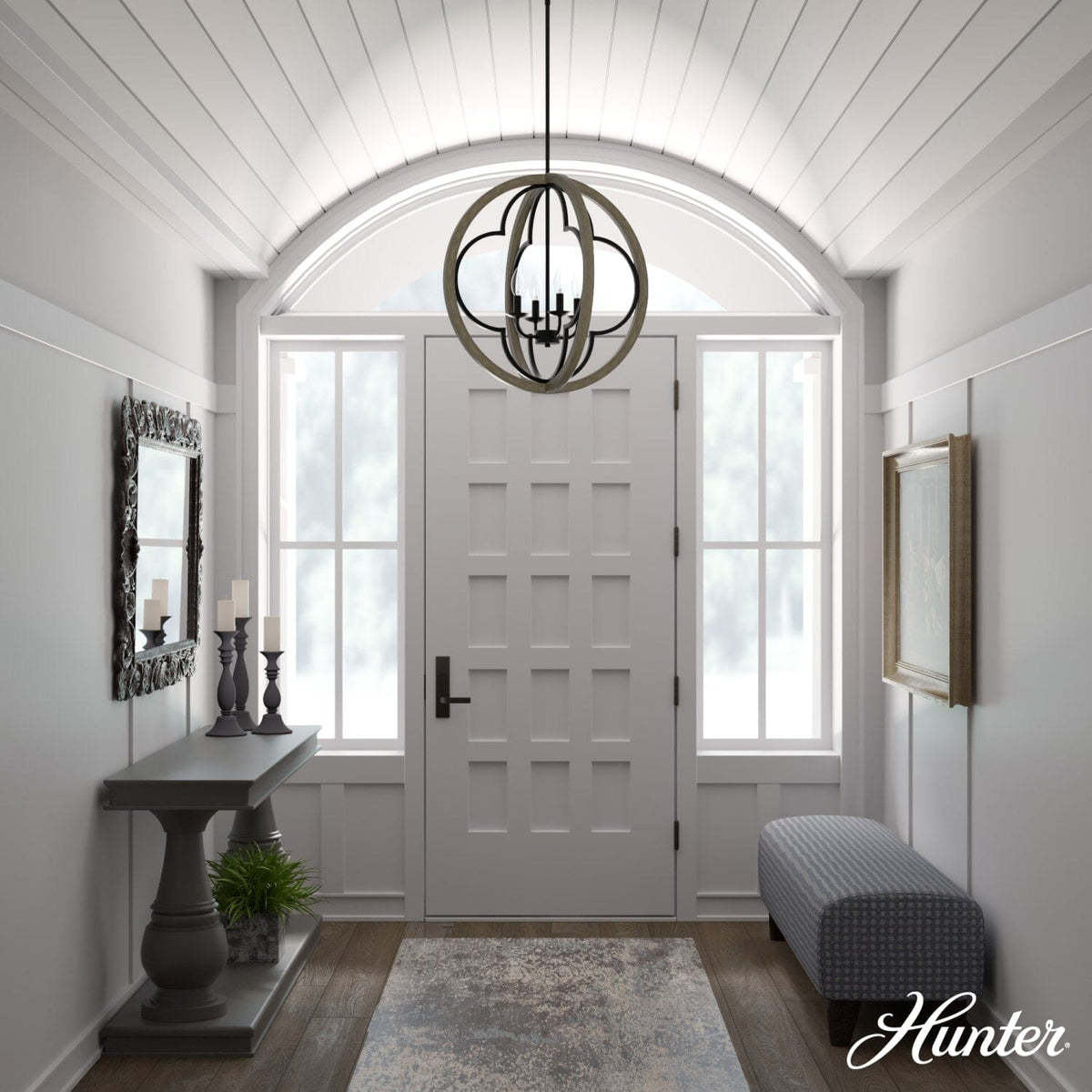 Gablecrest 4 Light Pendant 24 inch