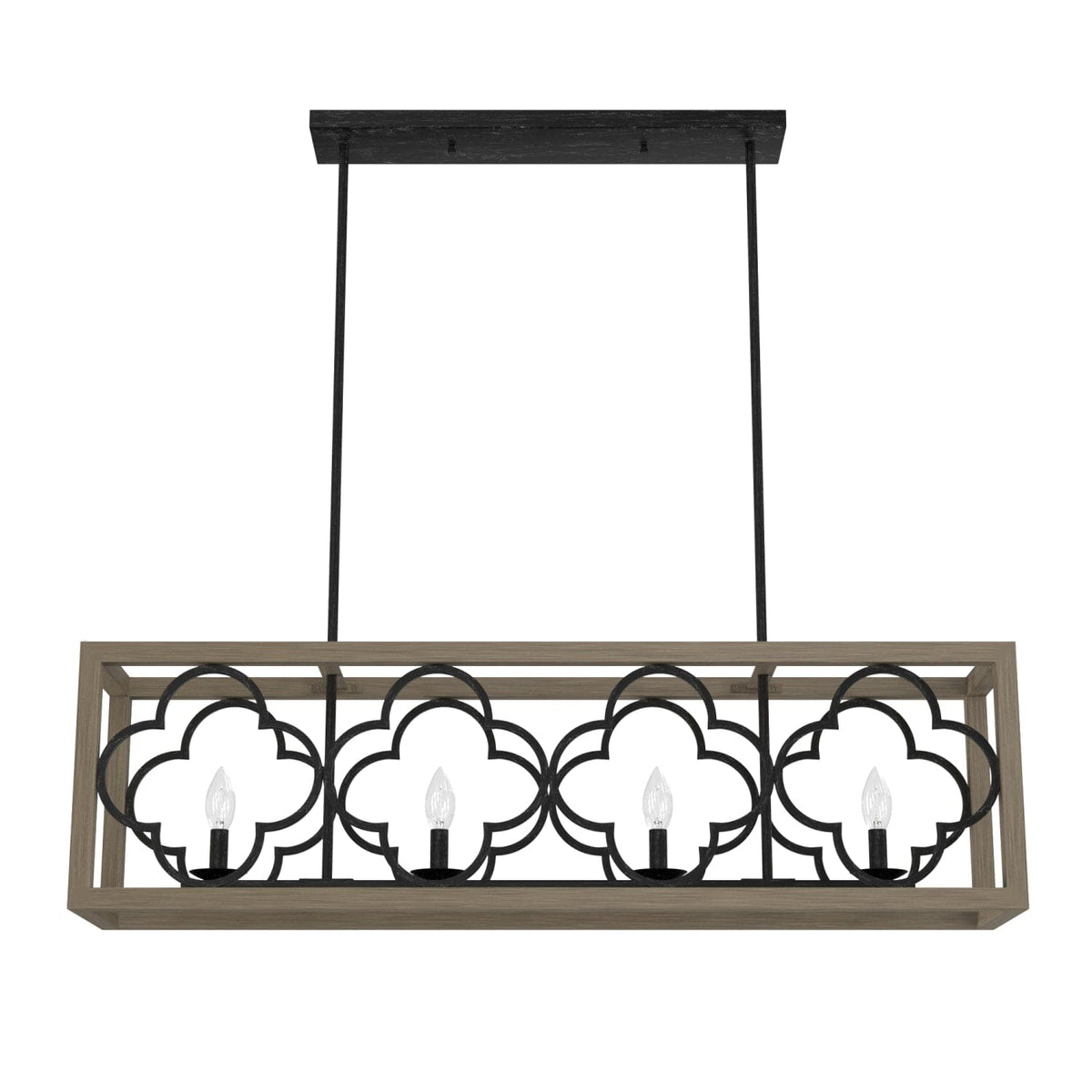 Gablecrest 4 Light Linear Chandelier