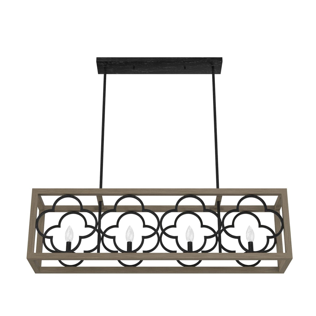 Gablecrest 4 Light Linear Chandelier
