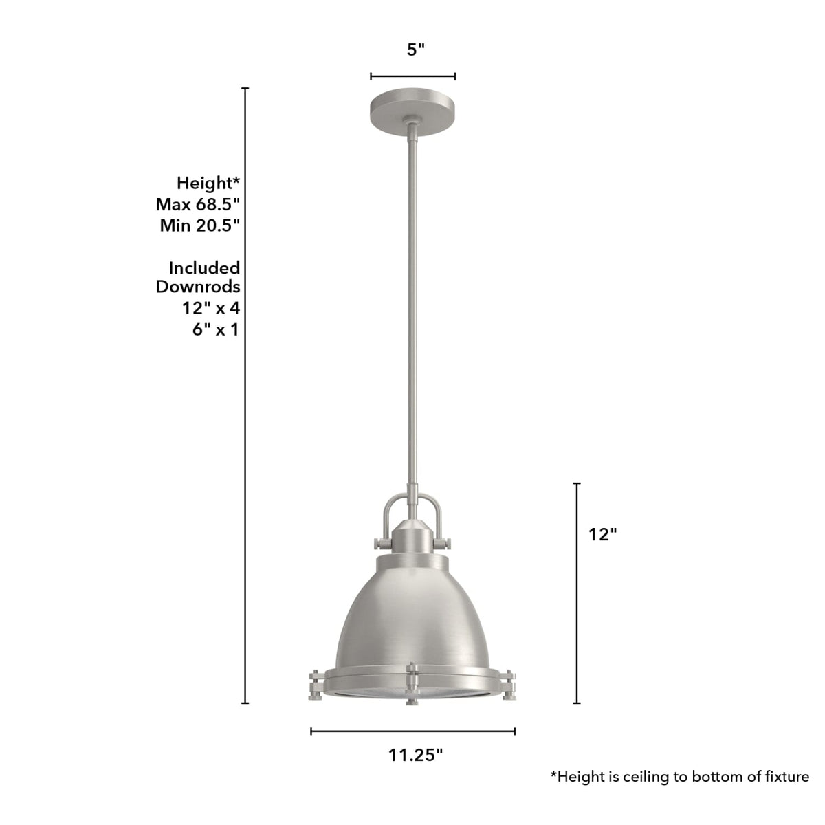Bridgemoor 1 Light Pendant