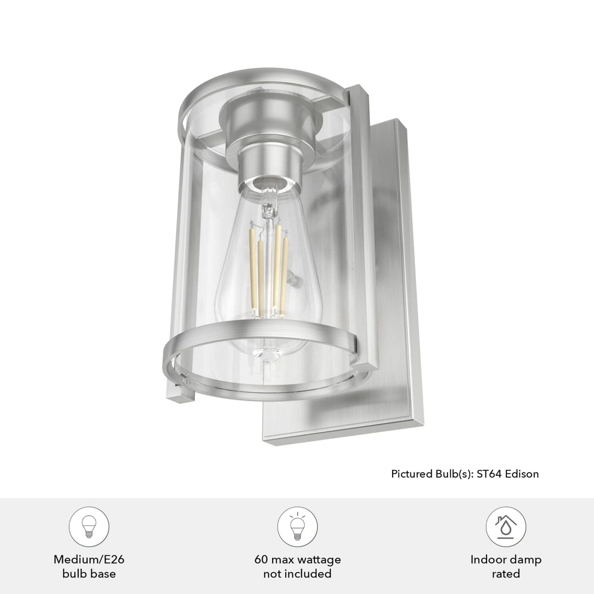 Astwood 1 Light Wall Sconce