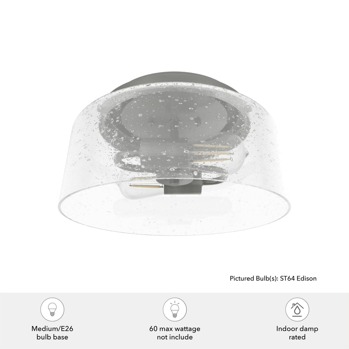 Hartland 2 Light Flush Mount