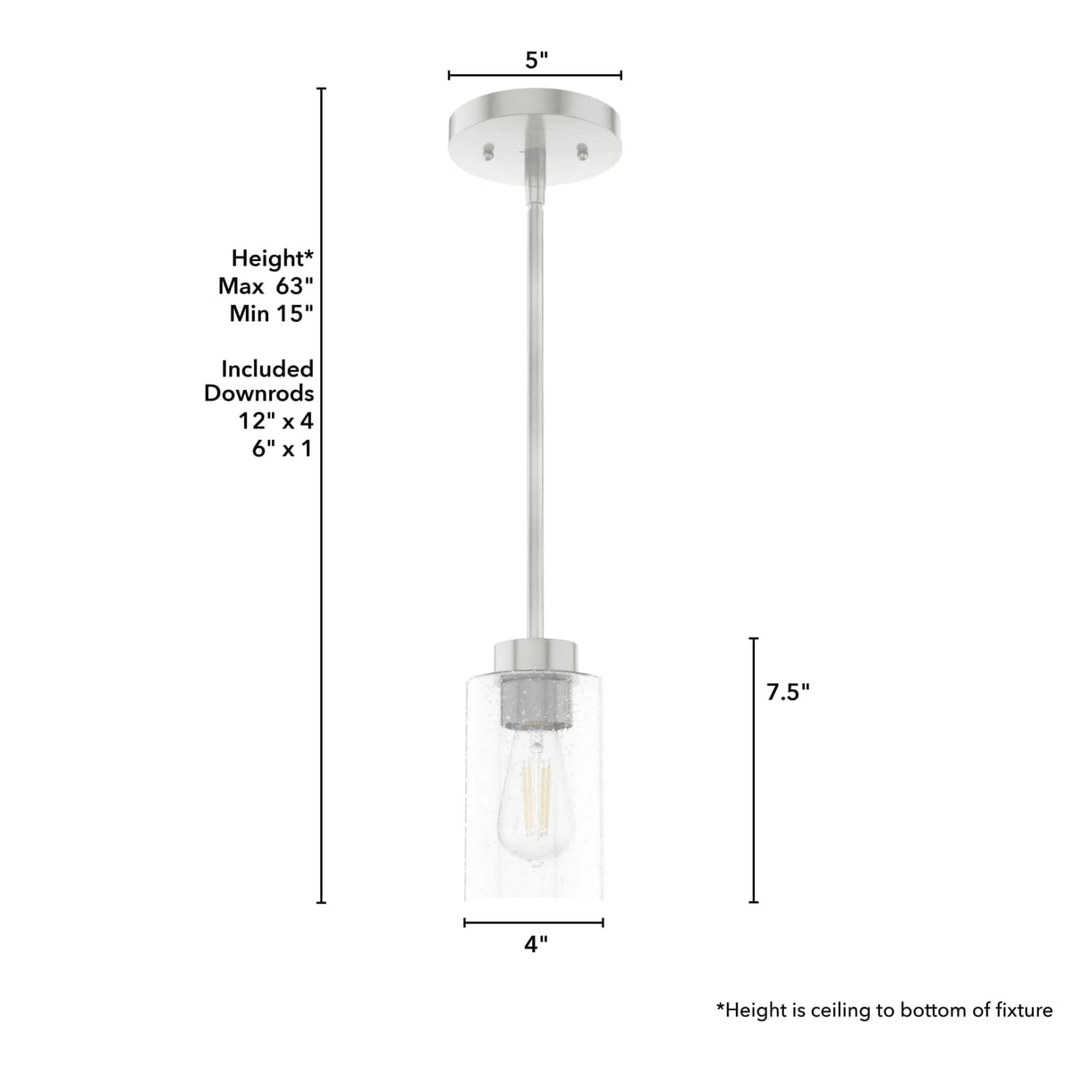 Hartland 1 Light Mini Pendant