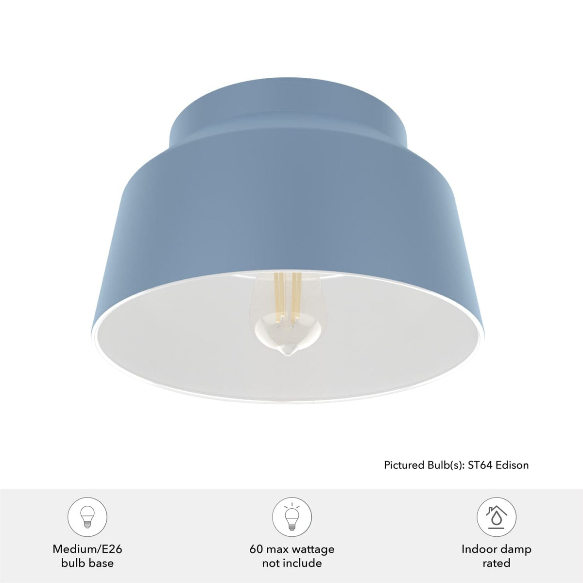Cranbrook 1 Light Flush Mount
