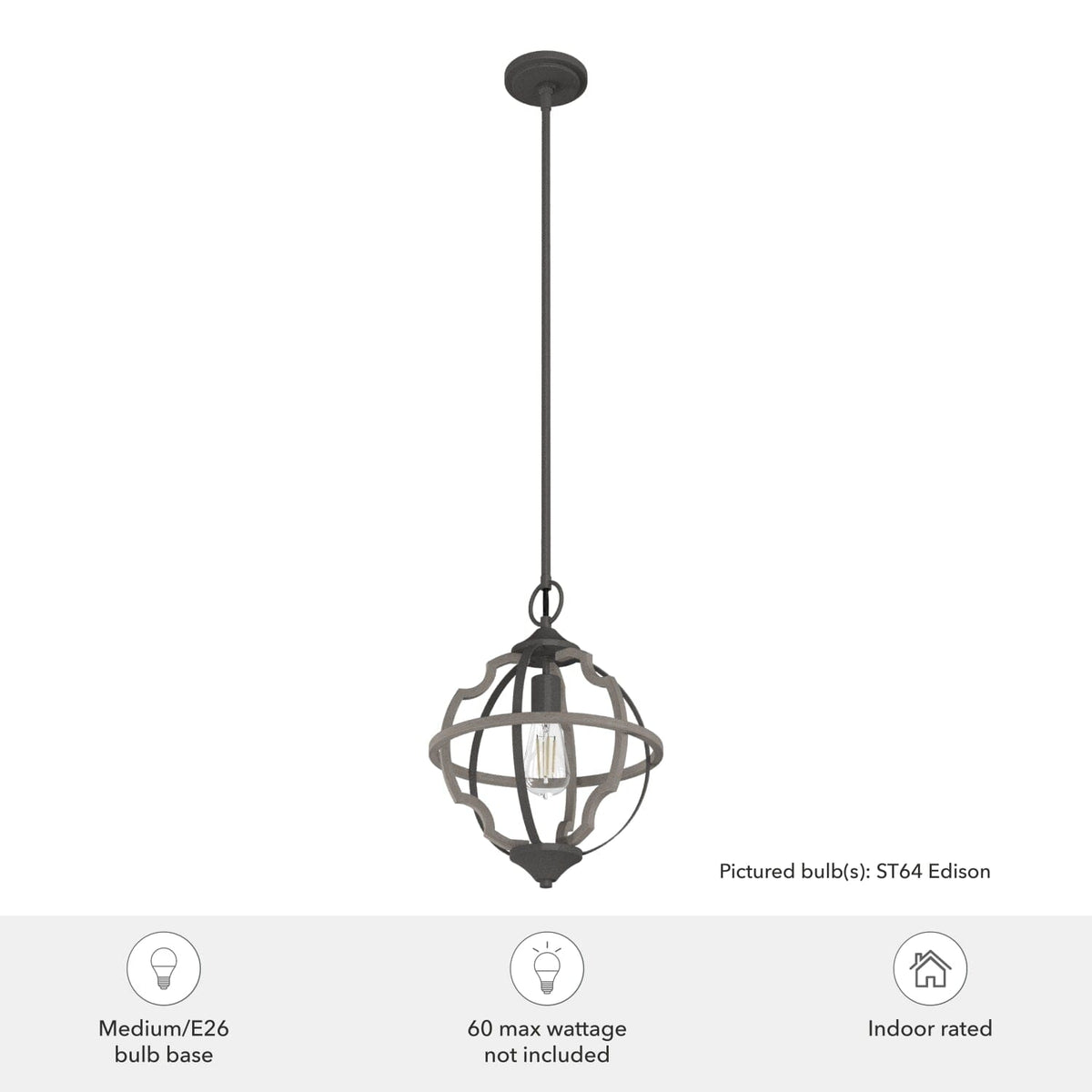 Stone Creek 1 Light Pendant