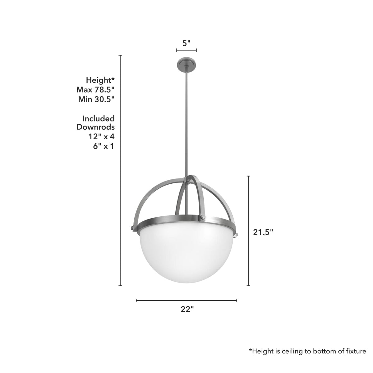 Wedgefield 4 Light Pendant