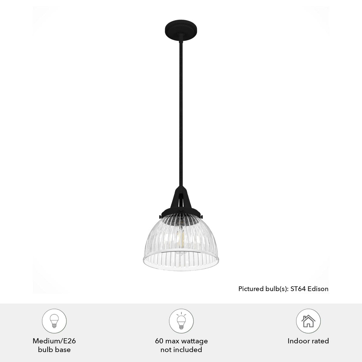 Cypress Grove 1 Light Pendant 10 inch