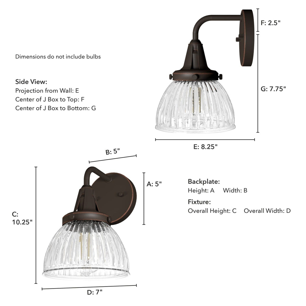 Cypress Grove 1 Light Wall Sconce