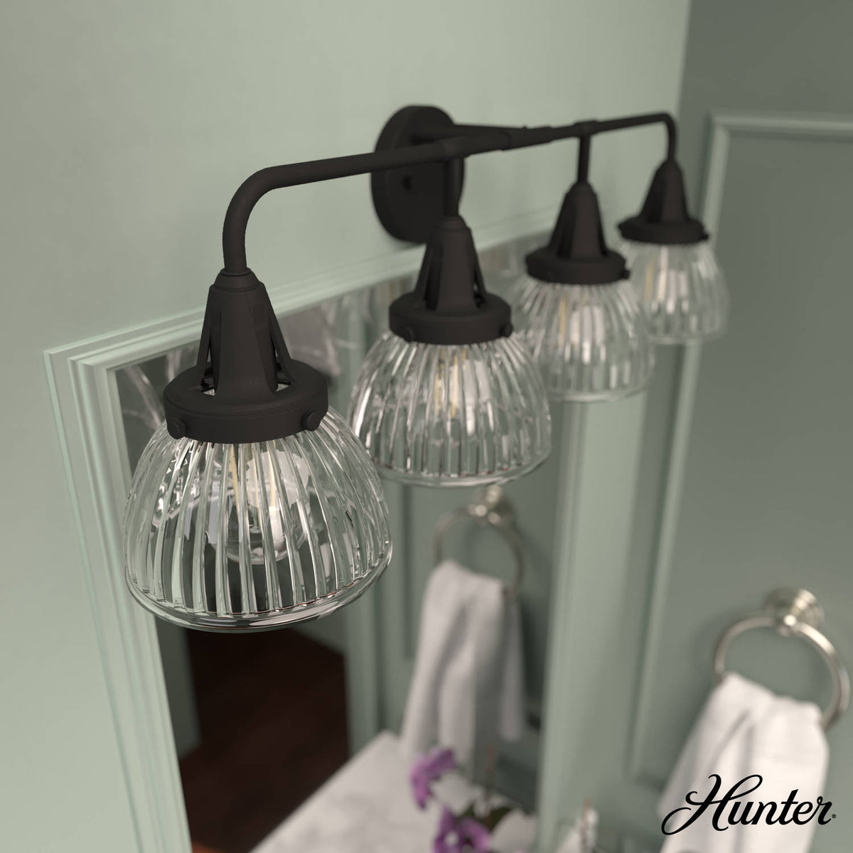 Cypress Grove 4 Light Vanity