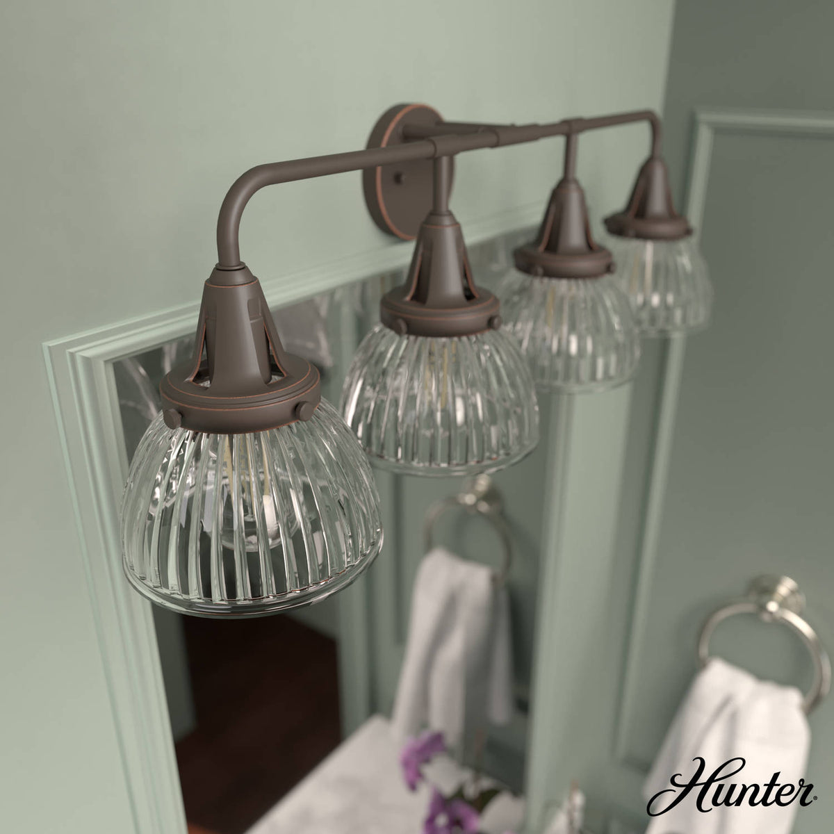 Cypress Grove 4 Light Vanity