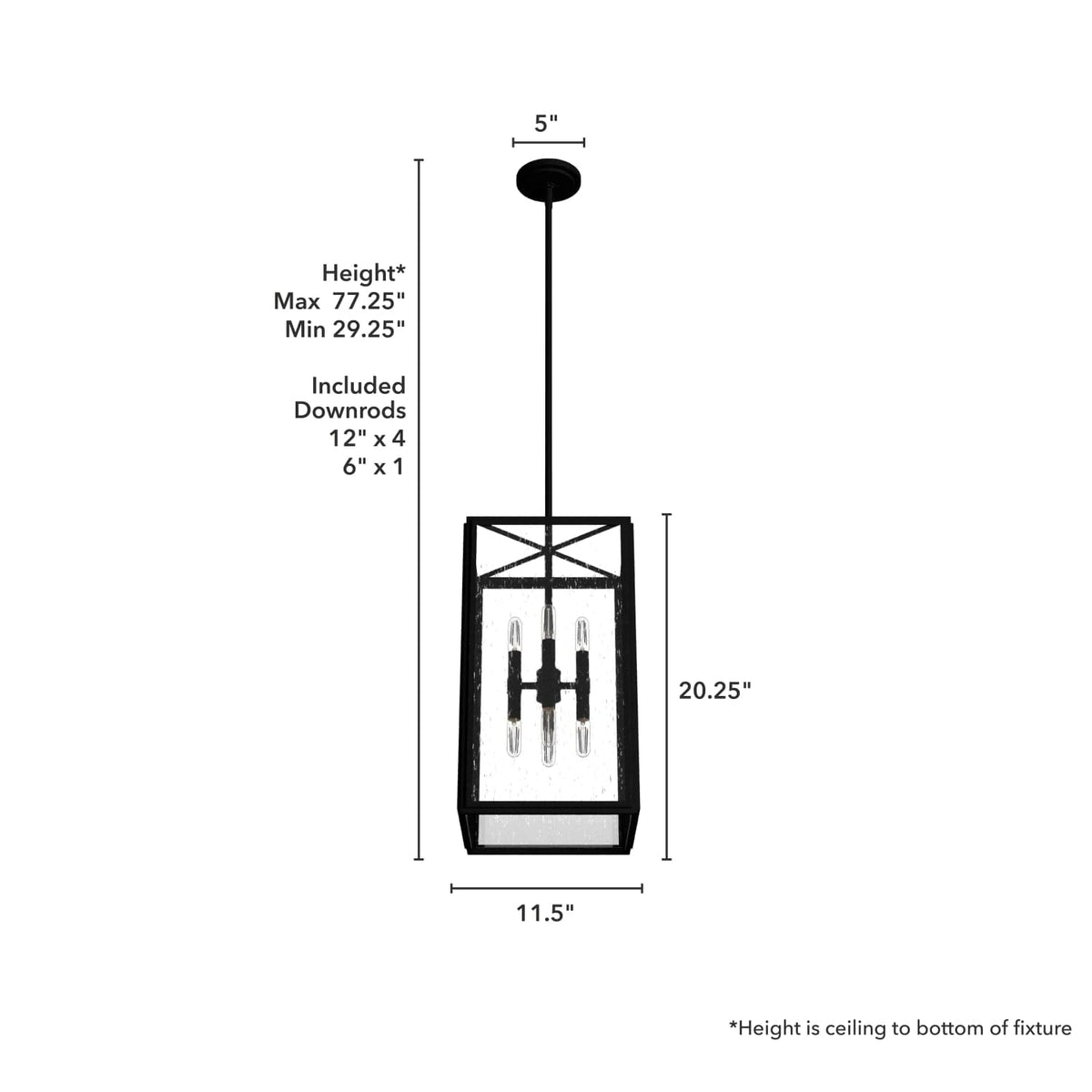 Felippe 8 Light Pendant