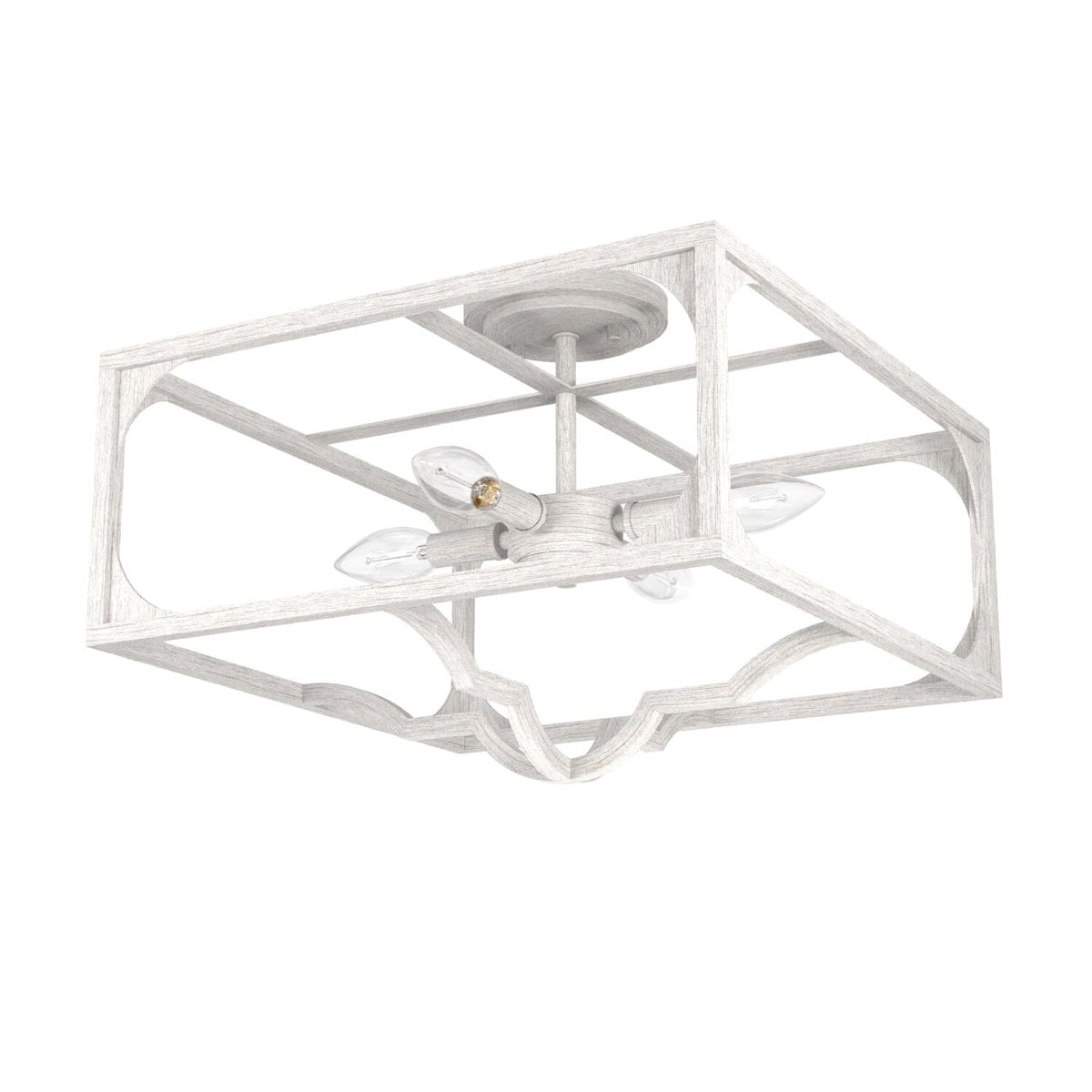 Highland Hill 4 Light Semi-Flush Mount