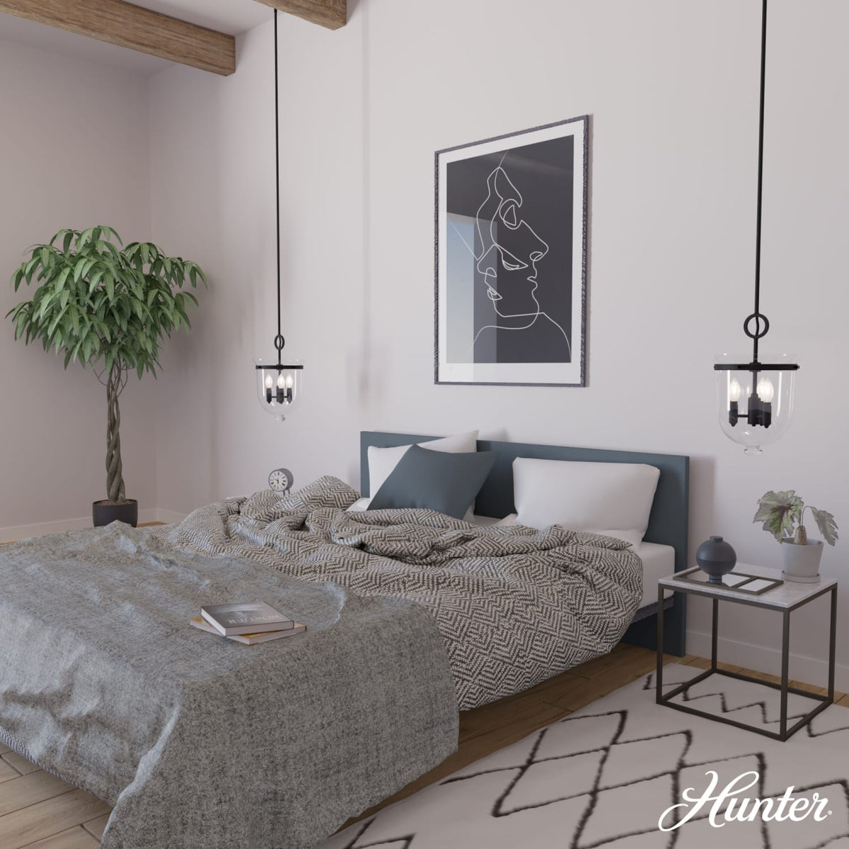 3 Light Belltown Light Pendant