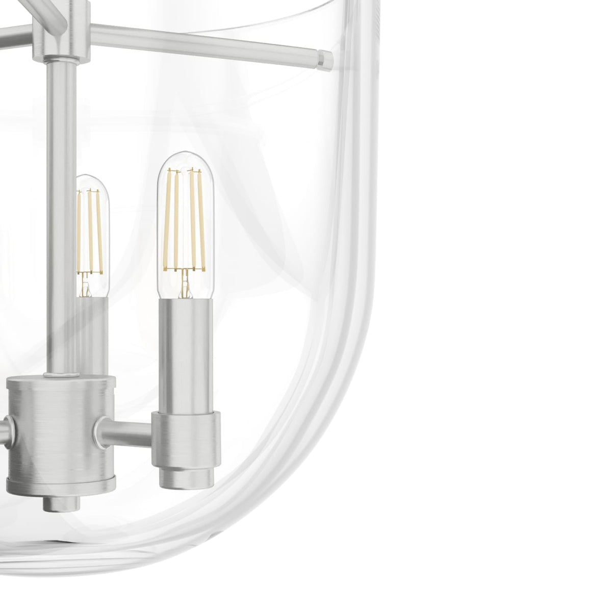 Sacha 3 Light Semi-Flush Mount