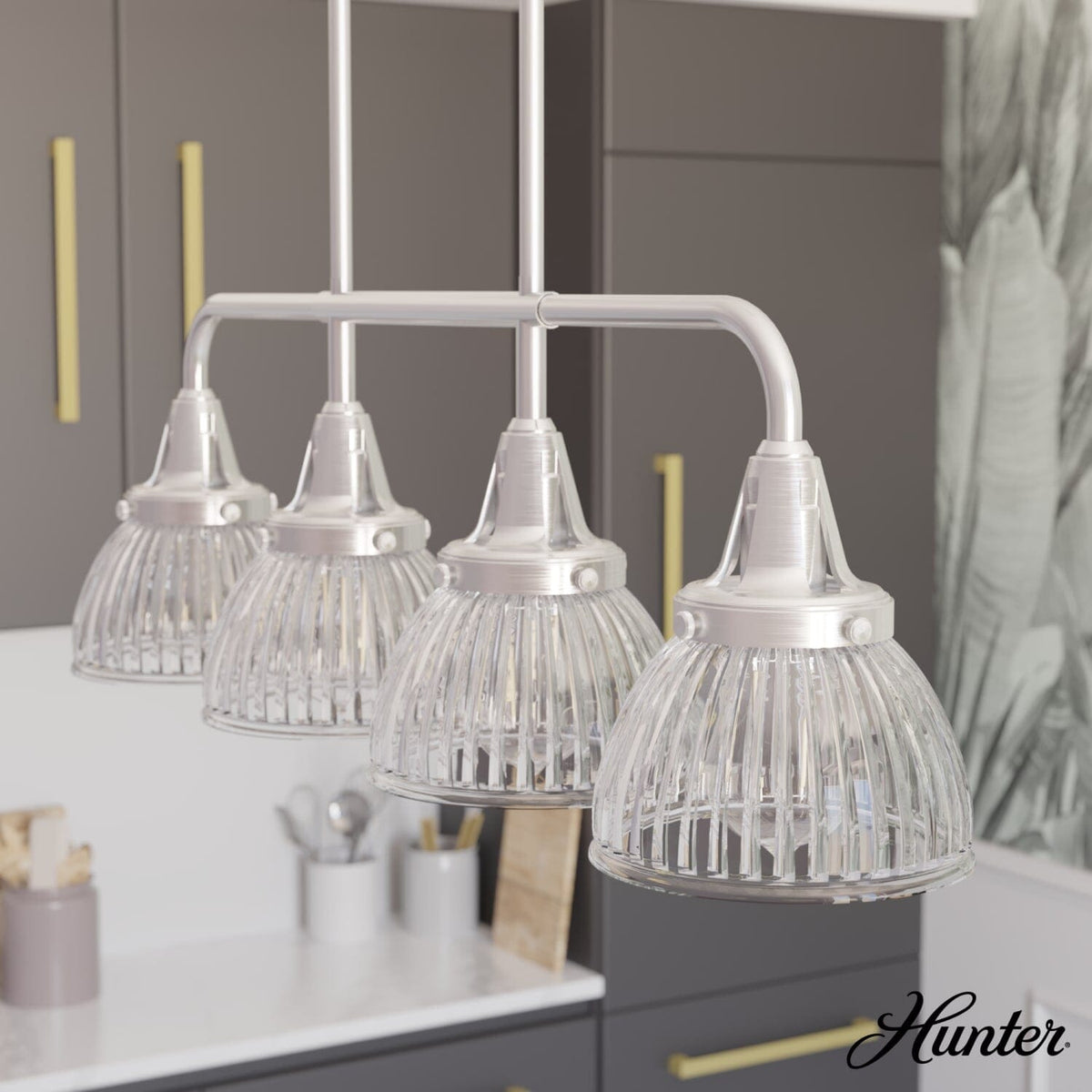 Cypress Grove 4 Light Linear Chandelier
