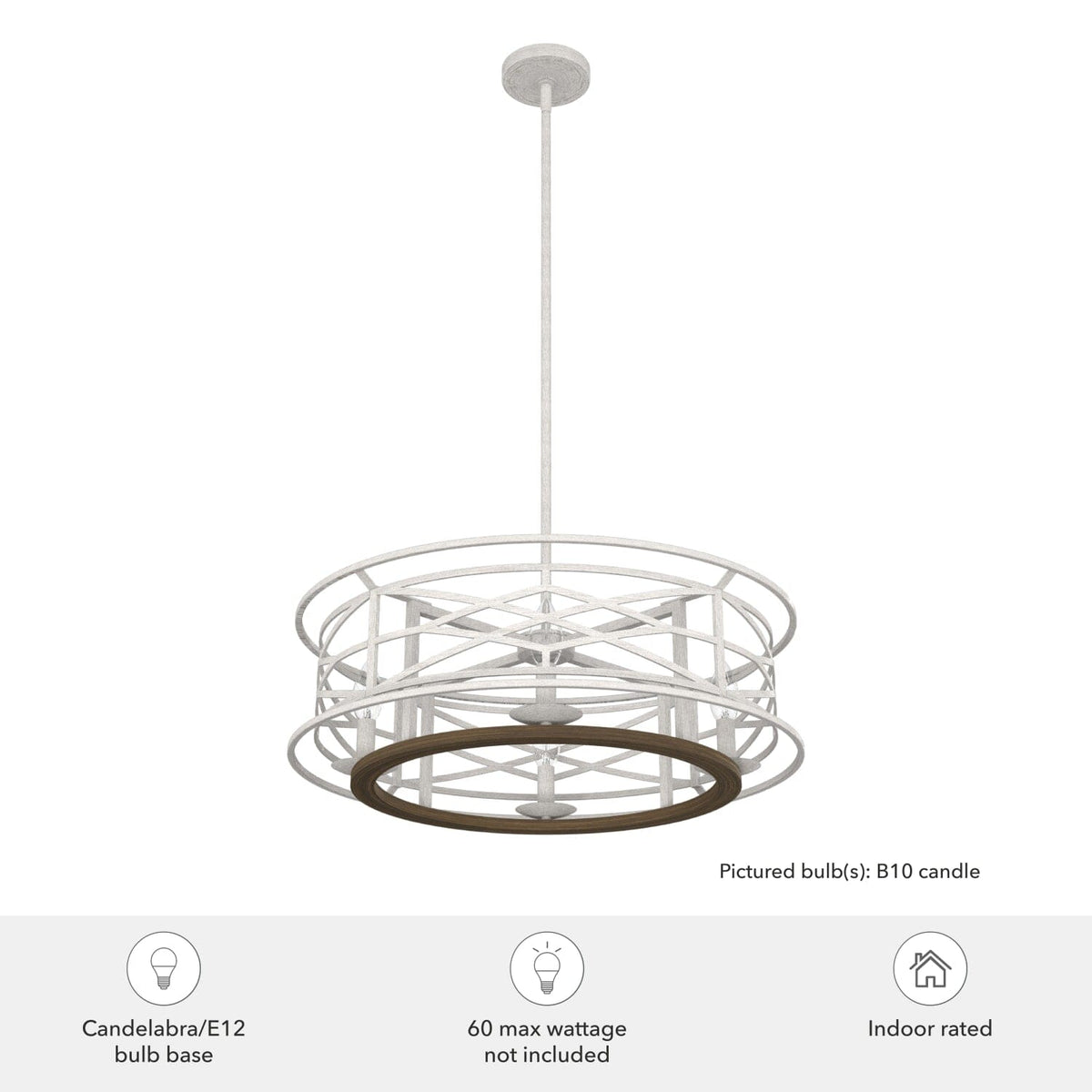Langwood 4 Light Chandelier