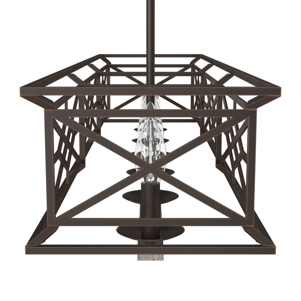 Langwood 6 Light Linear Chandelier