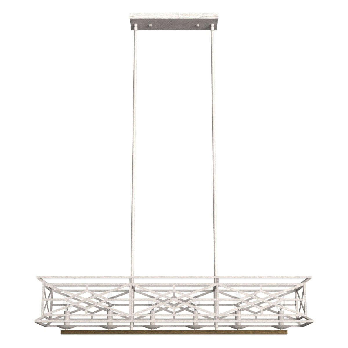 Langwood 6 Light Linear Chandelier