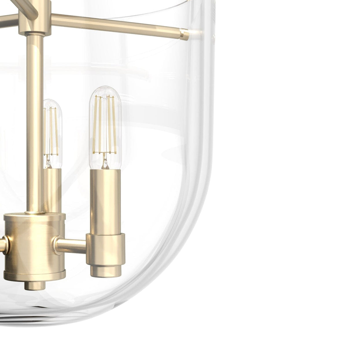 Sacha 3 Light Semi-Flush Mount