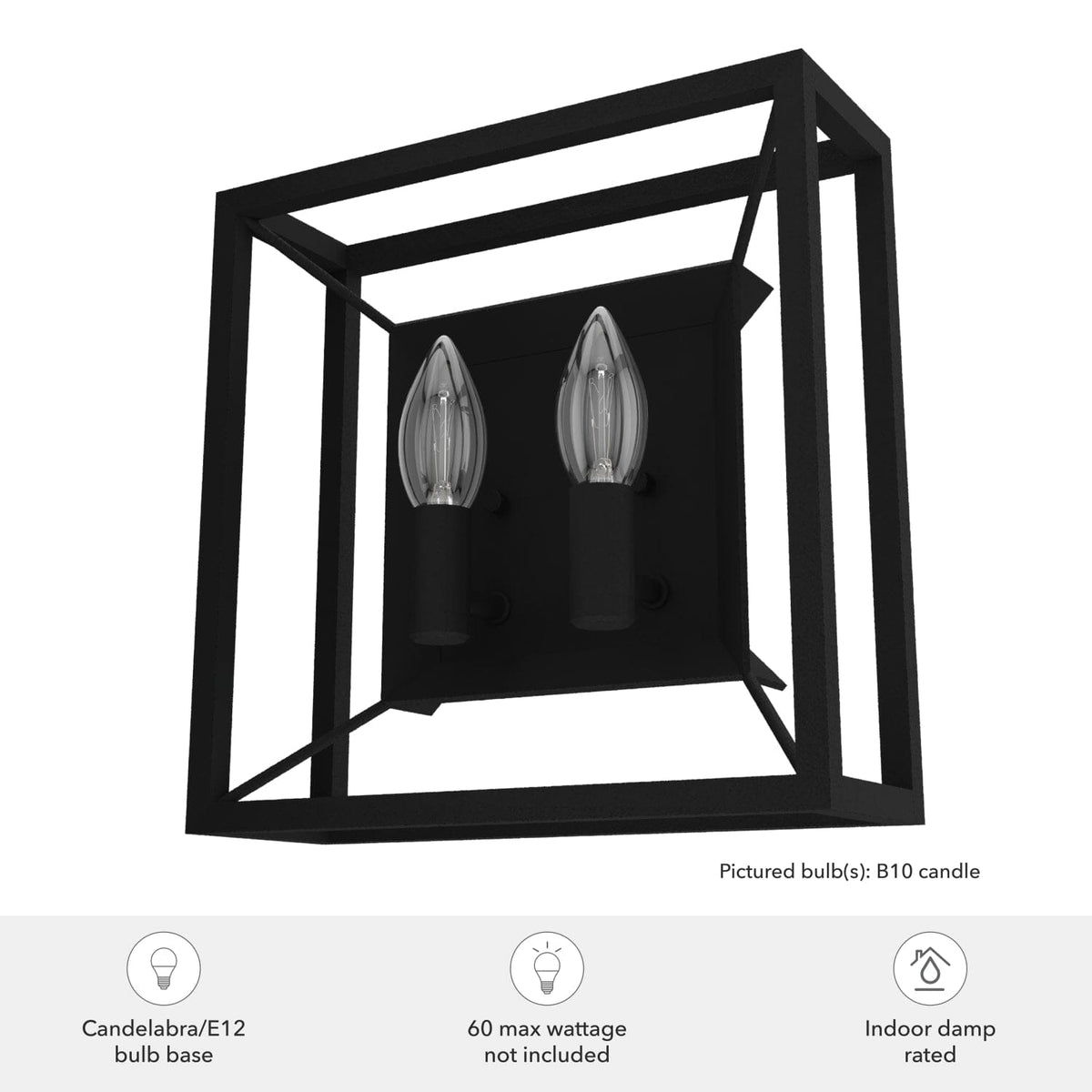 Doherty 2 Light Wall Sconce