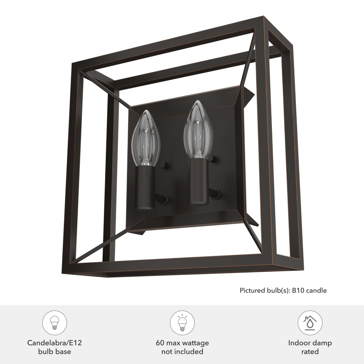 Doherty 2 Light Wall Sconce