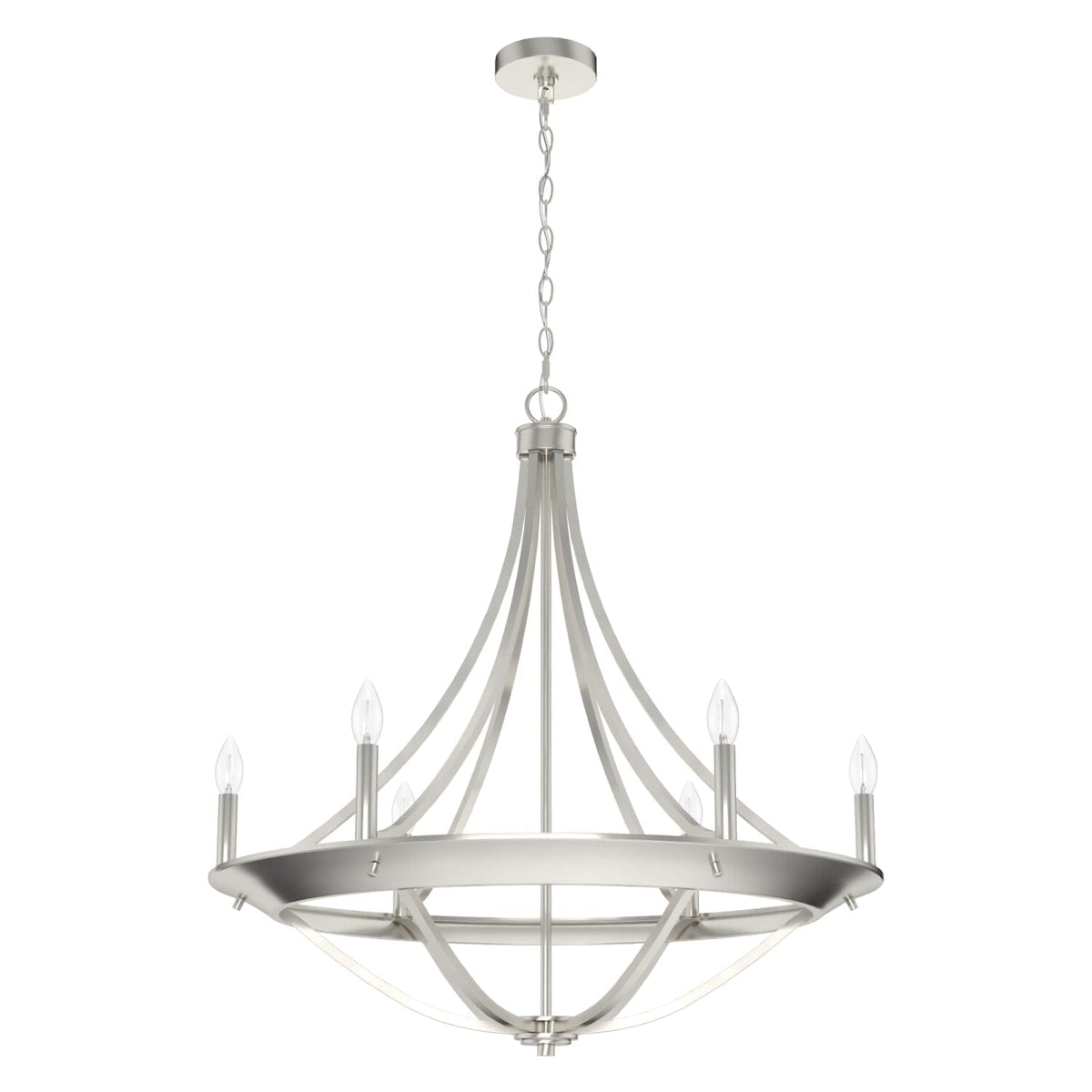 Perch Point 6 Light Chandelier