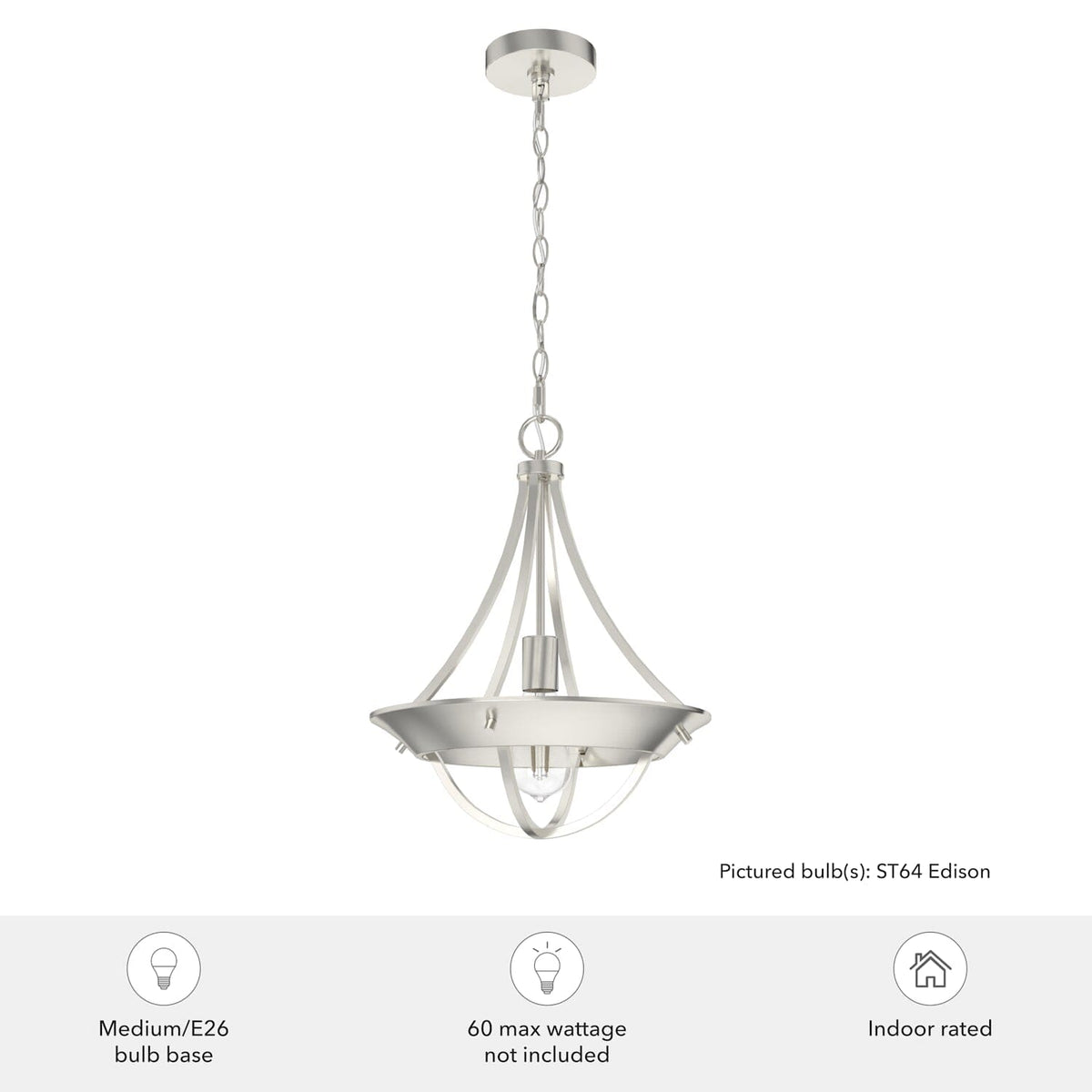 Perch Point 1 Light Pendant