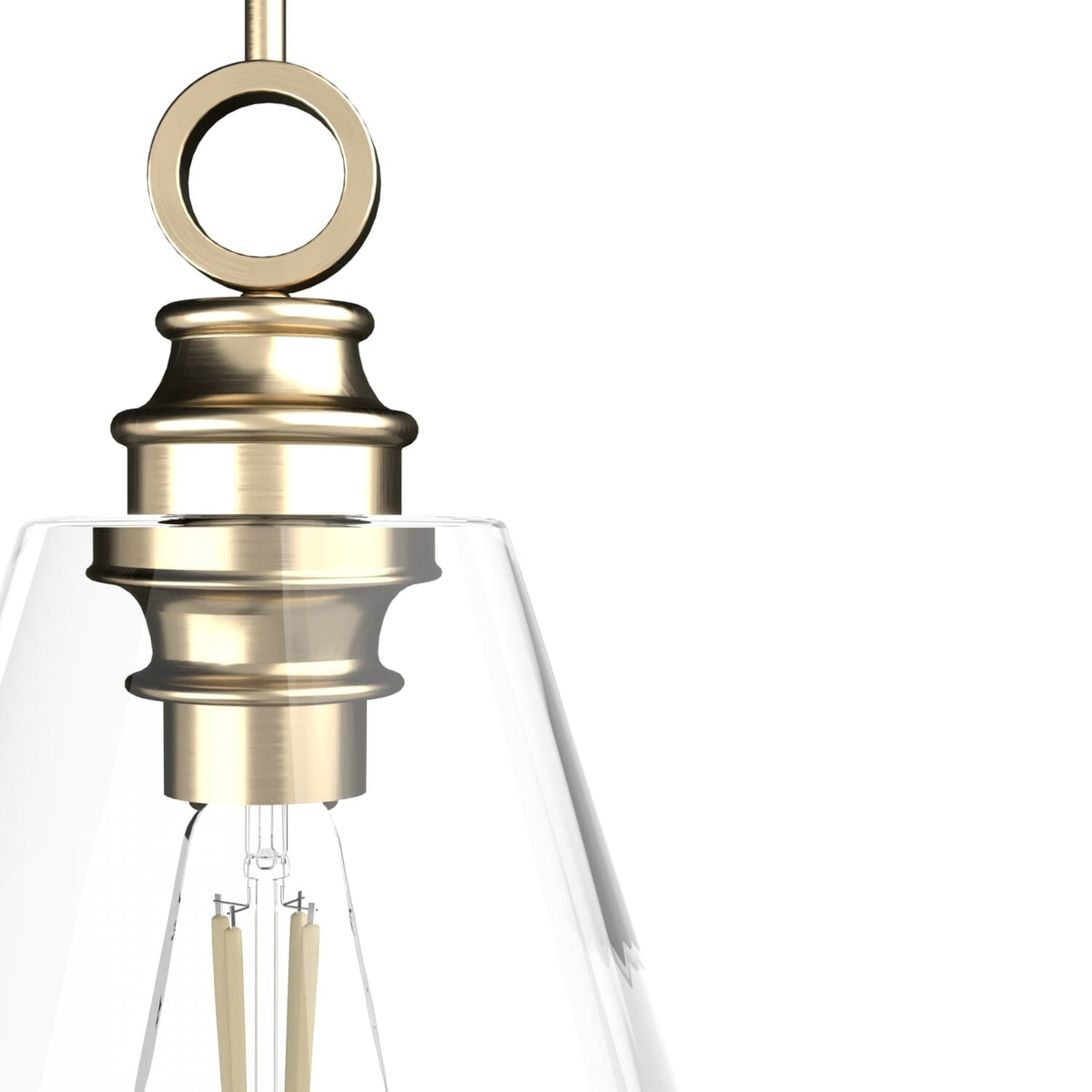 Klein 1 Light Glass Pendant 14 inch